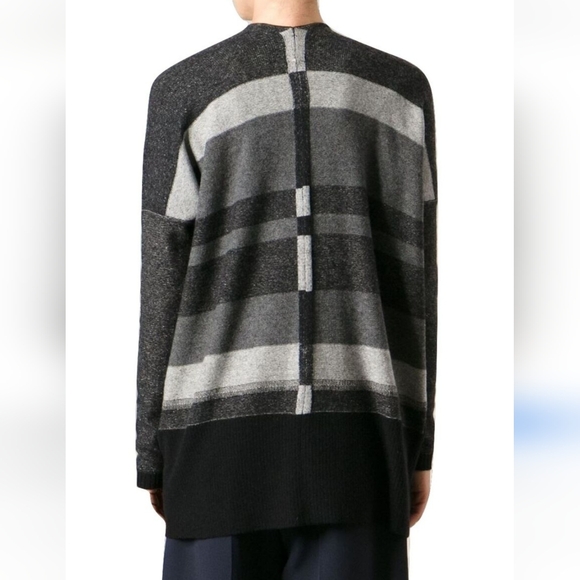 Vince. Wool blended with cashmere oversize cardigan - Picture 4 of 16